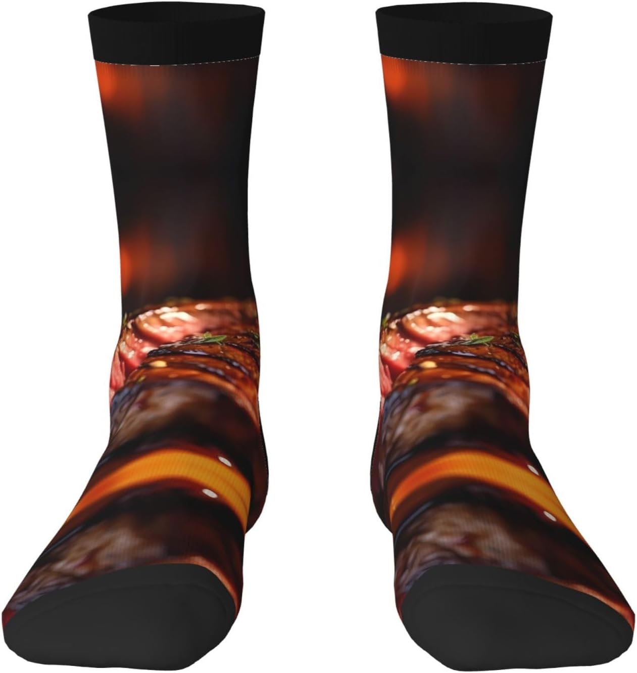 Chaussettes de sport — à motifs, respirant