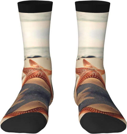 Chaussettes de sport – à motifs, respirant