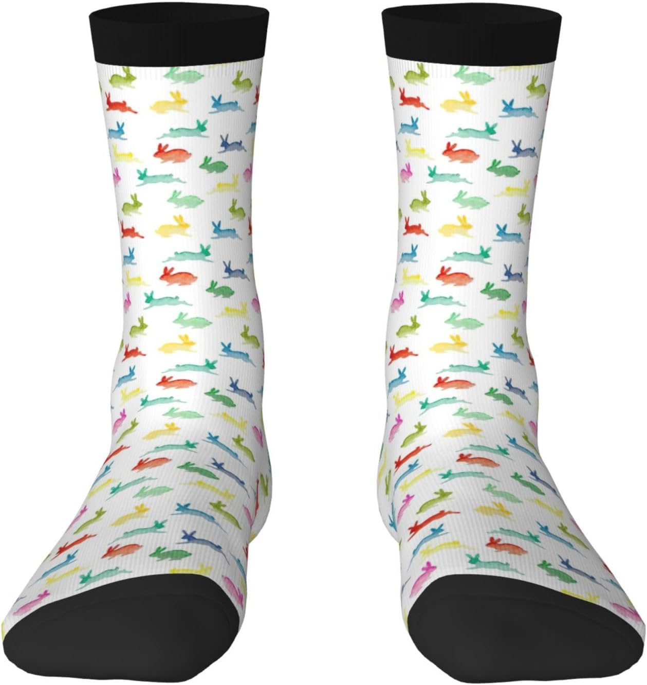 Chaussettes de sport – hauteur mi-mollet, en polyester